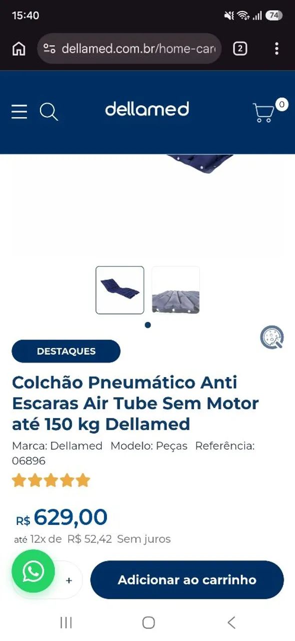Colchão para ESCARAS! - Foto 2