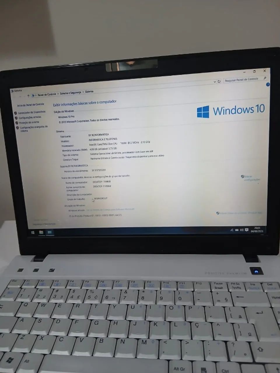 Notebook Positivo Core 2 Duo 4GB RAM - Última Oportunidade com Preço Promocional! - Foto 5