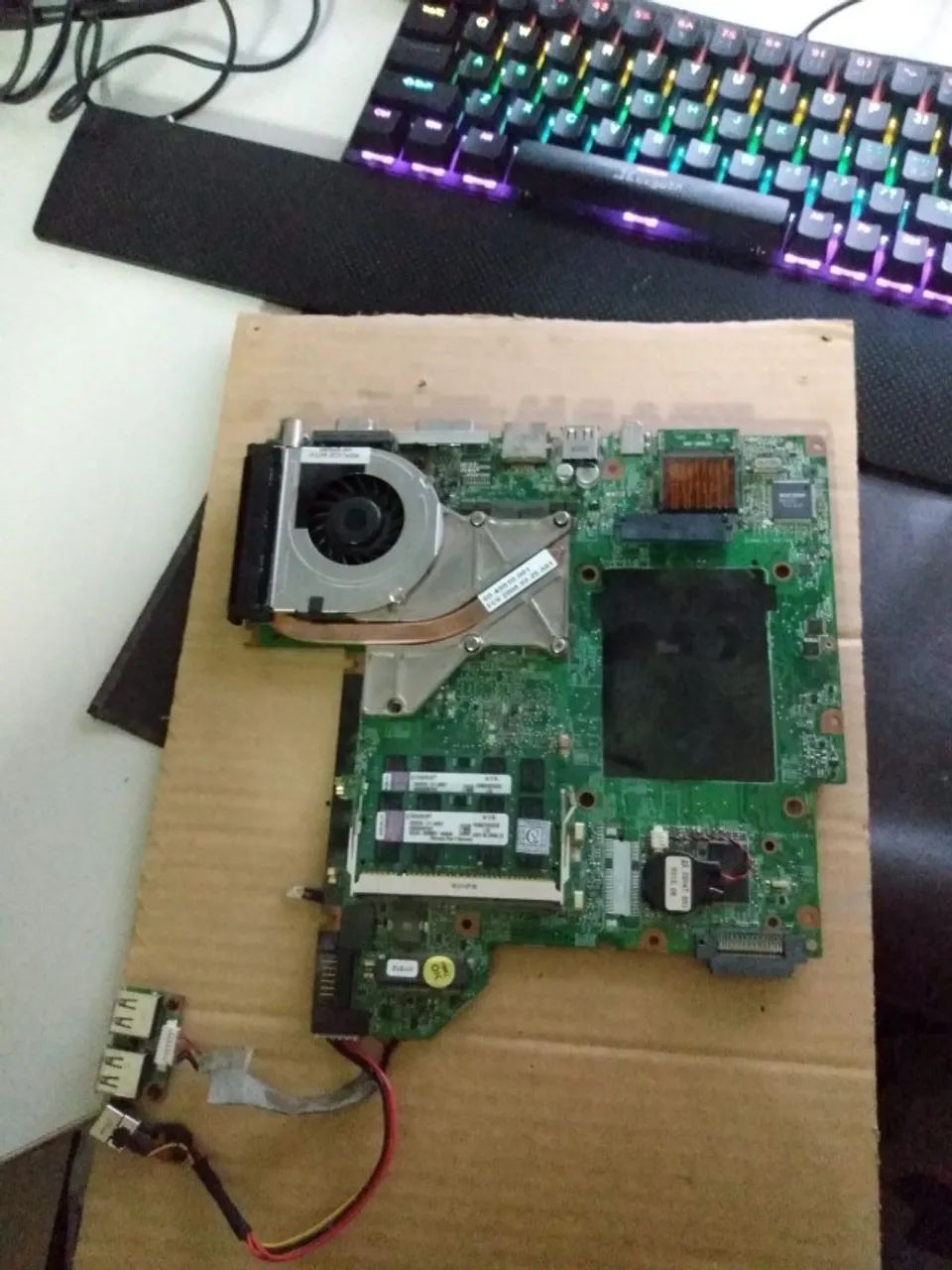 Placa mãe de notebook ddr2 - Foto 2