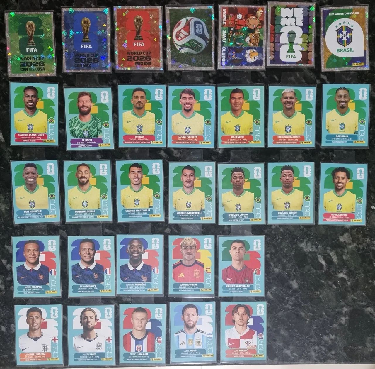 Figurinha da copa - TROCO em legend/extra
