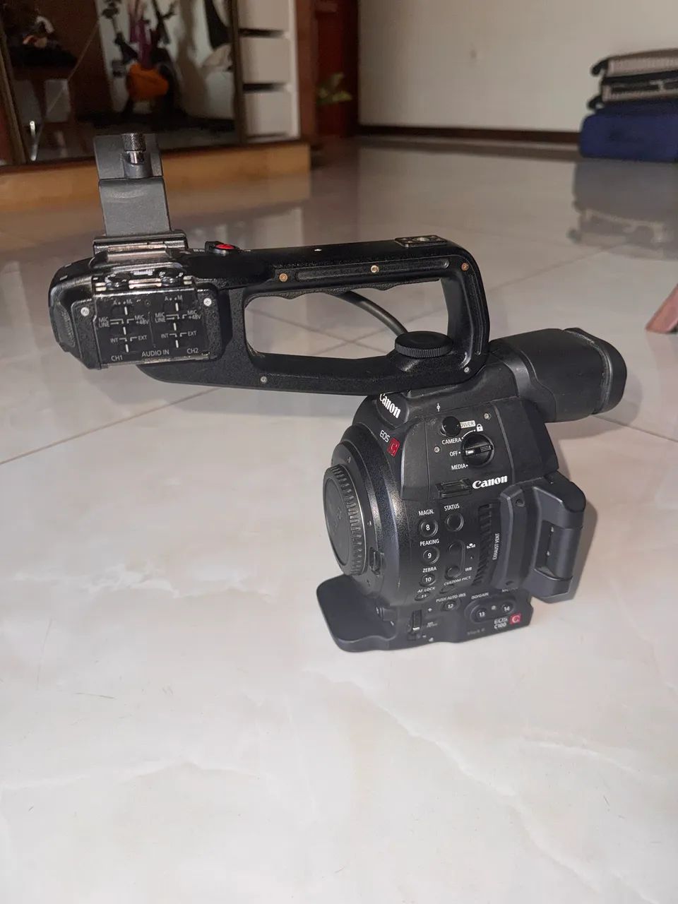 Filmadora profissional de Cinema Cânon C100 Mark II - Foto 4