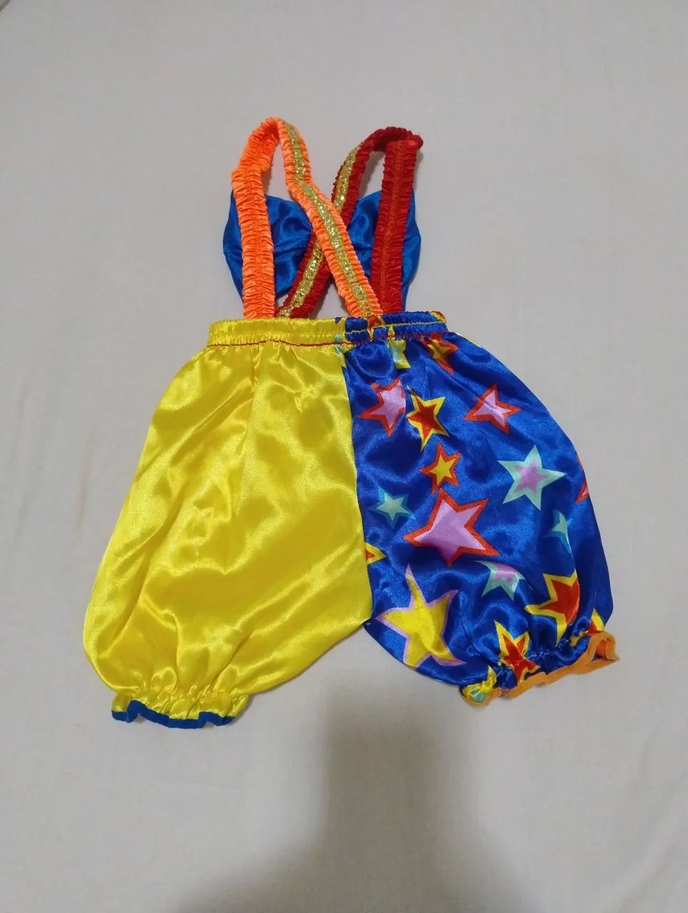 Fantasia infantil palhaço menino - Tam PP - veste 1 ano - Foto 2