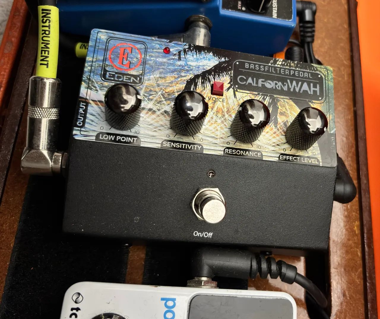 Pedal Eden CaliforniWAH Bass Filter - Instrumentos musicais