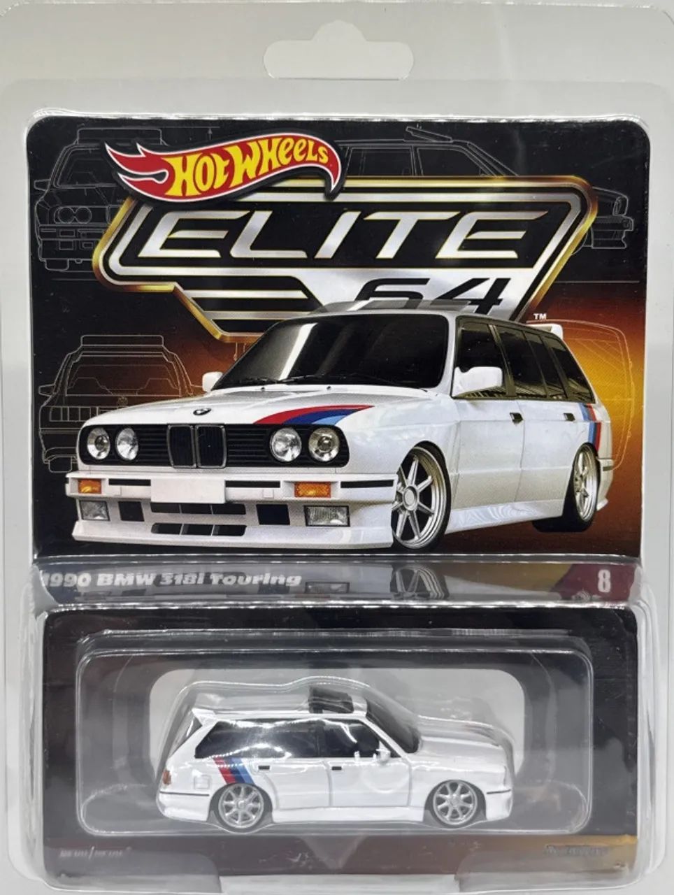Hot Wheels 1990 BMW 318i Touring Elite 64 - Foto 2