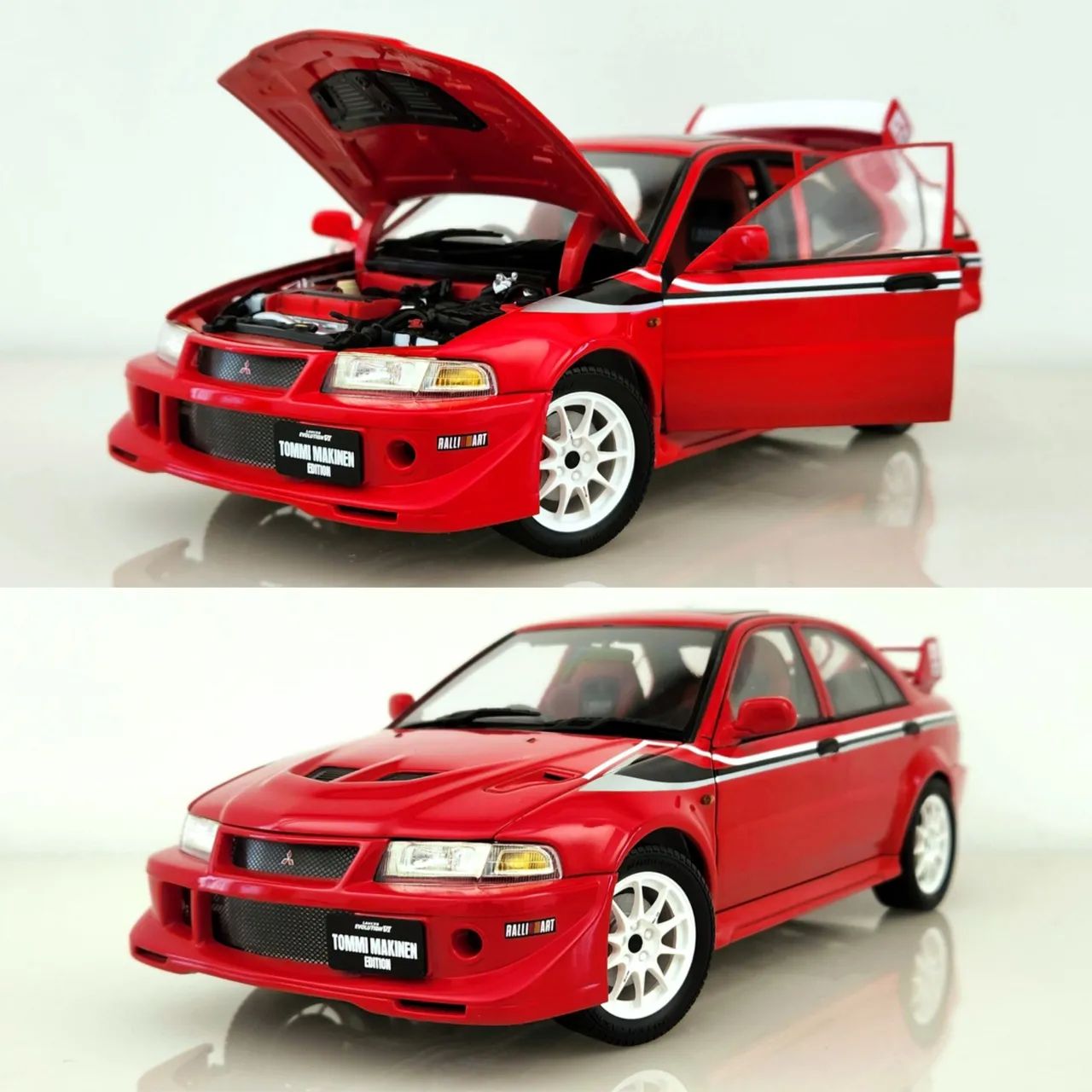 Mitsubishi Lancer Evo 6 VI Autoart 1:18 Tommi Makinen TME Raro