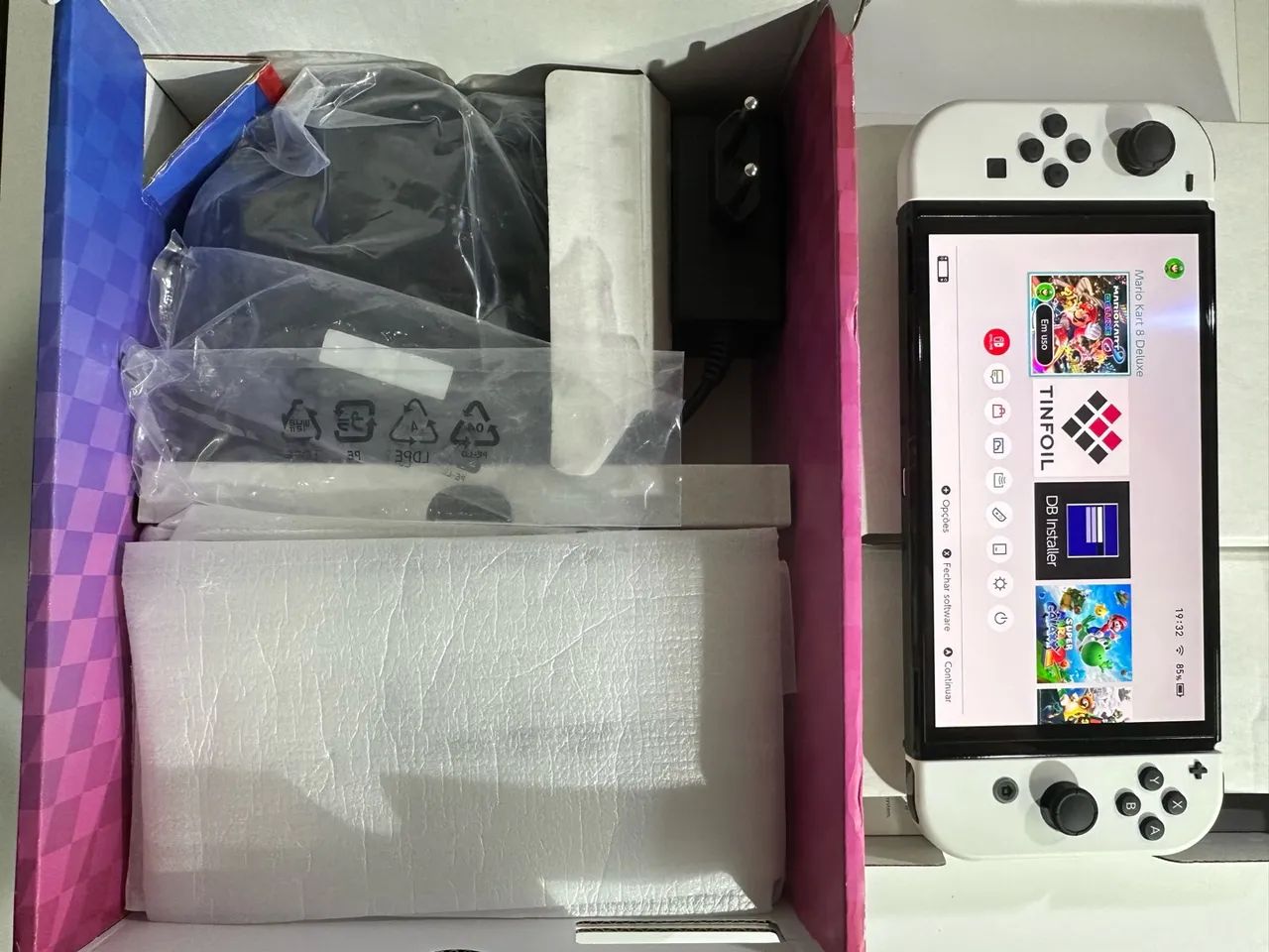 Nintendo Switch Oled Mario Kart Desb. - Foto 5