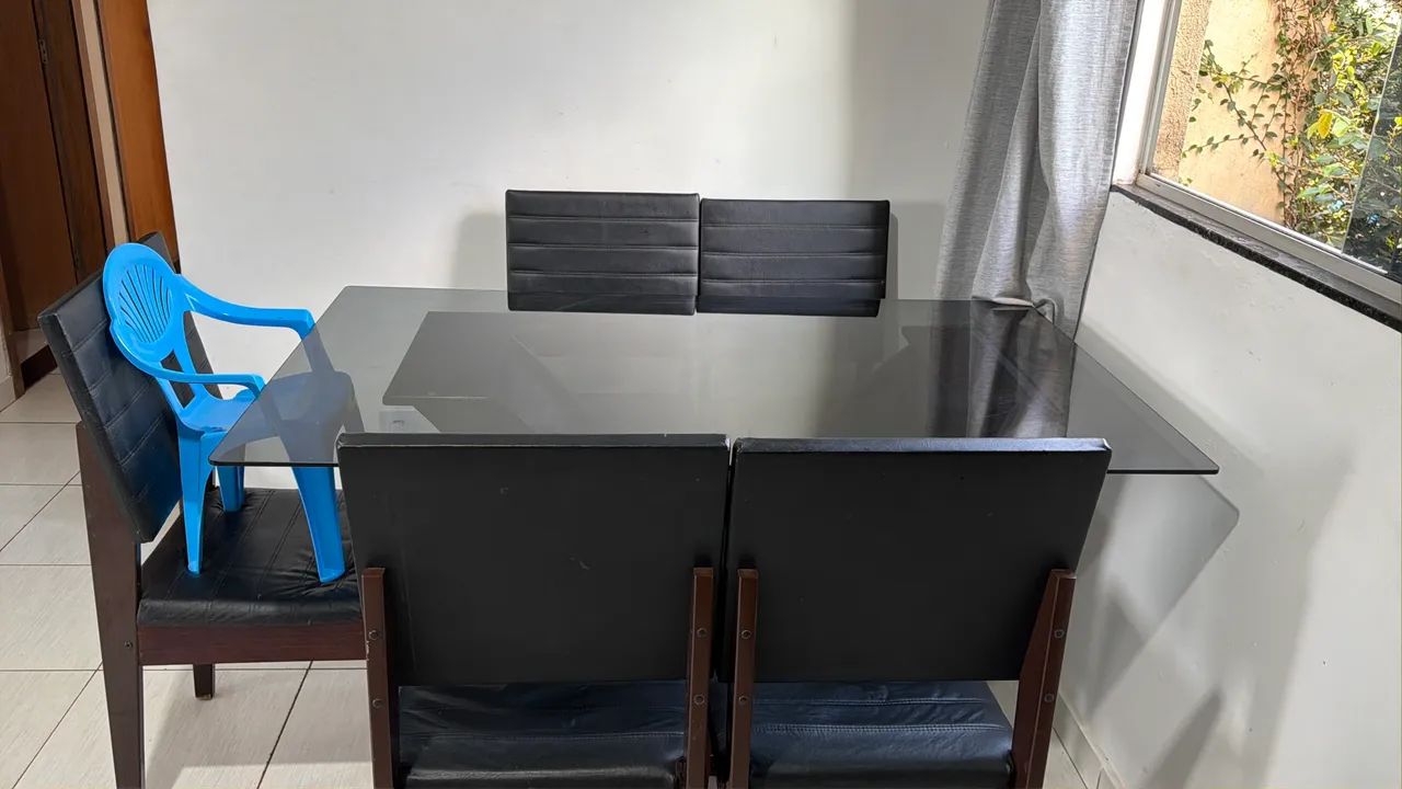 Mesa c 5 cadeiras - Foto 5