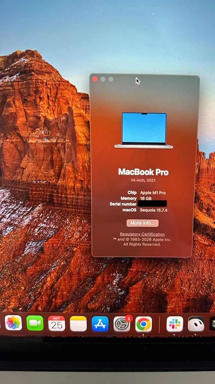 MacBook M1 Pro 16 512 - Foto 4