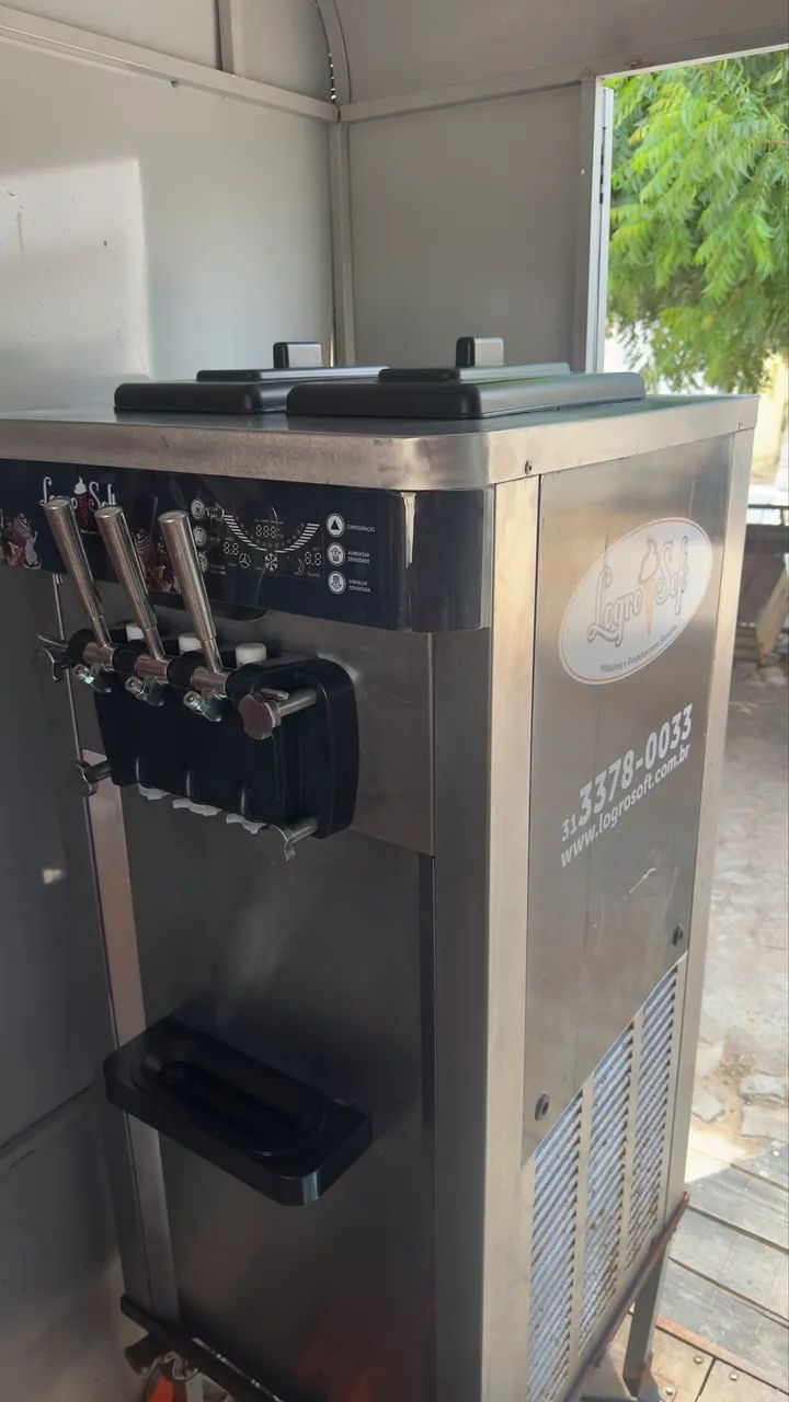 OPORTUNIDADE-Vendo treiller de sorvete expresso completo  - Foto 3