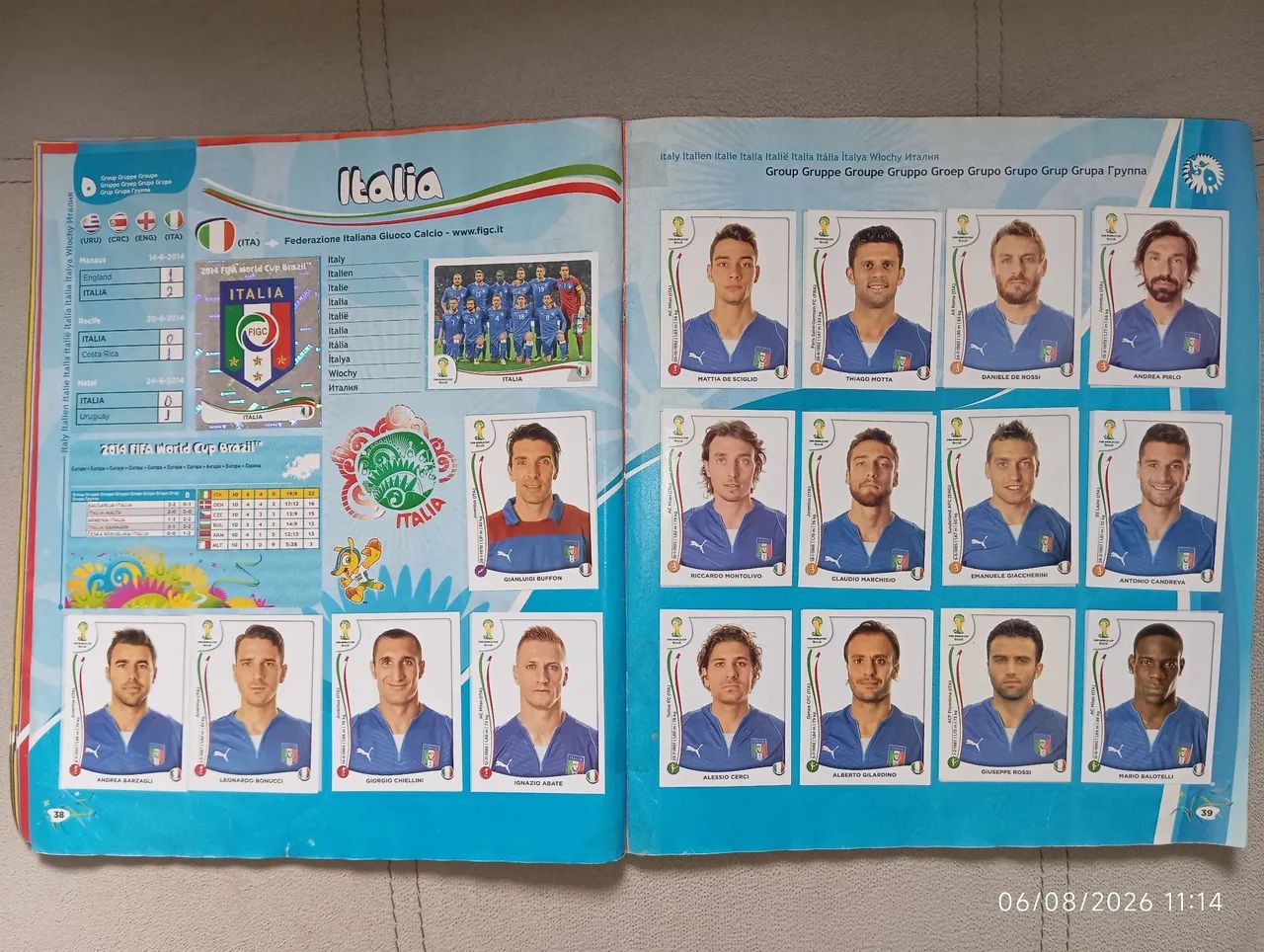 Álbum Da Copa do Mundo Brasil 2014 Completo. - Foto 5