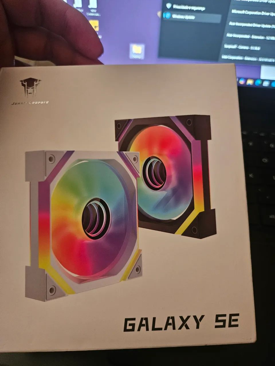 Ventoinha galaxy se pc cooler rgb - Foto 2