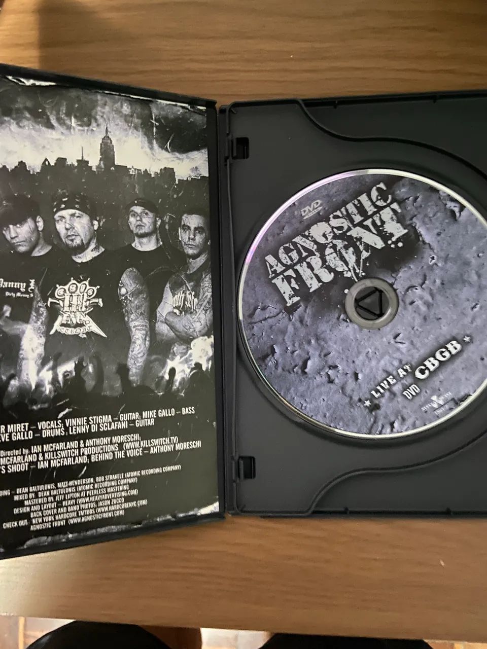 CD/DVD Agnostic Front Live At CBGB - Foto 3