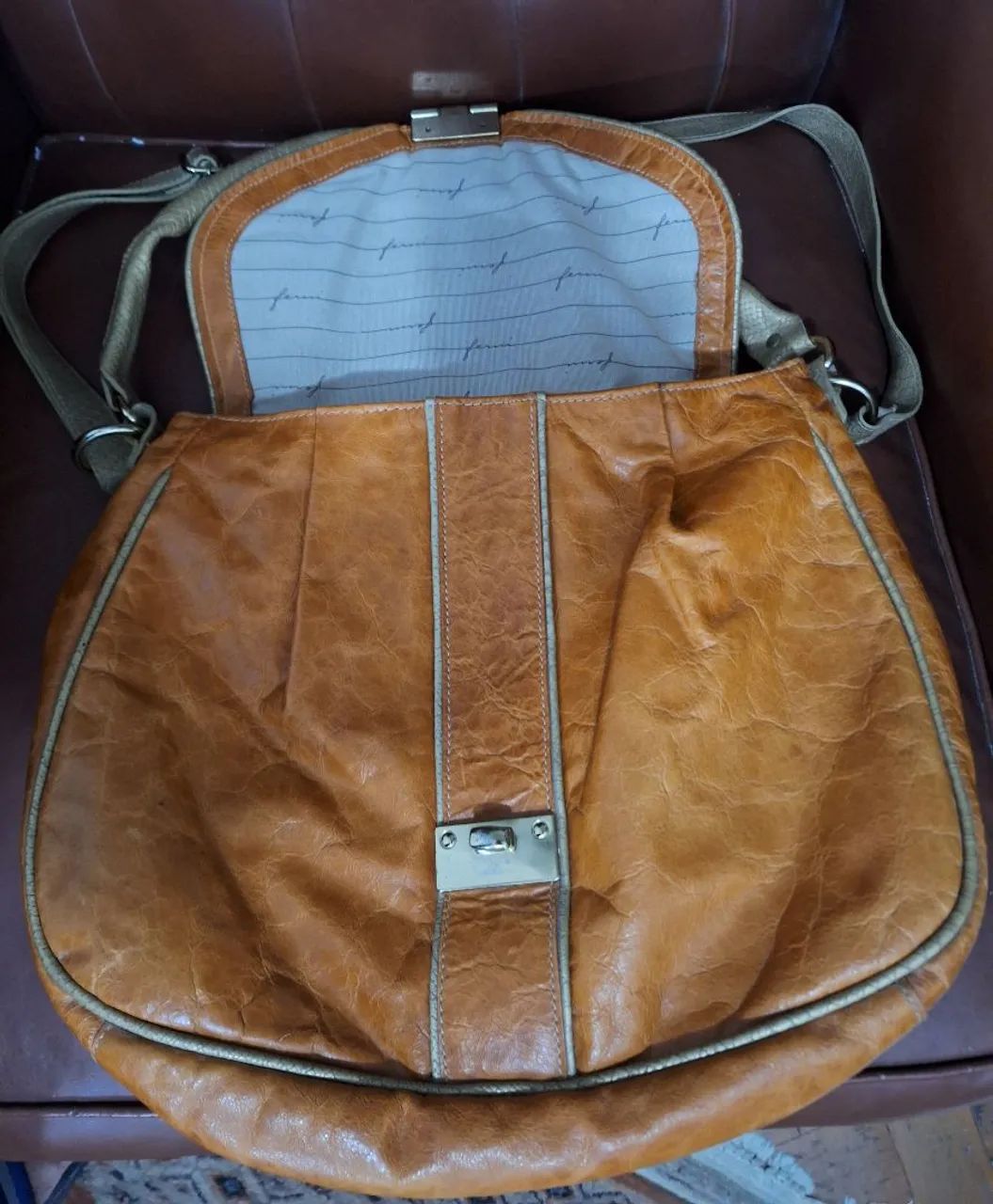 Bolsa de couro FERNI - Foto 5
