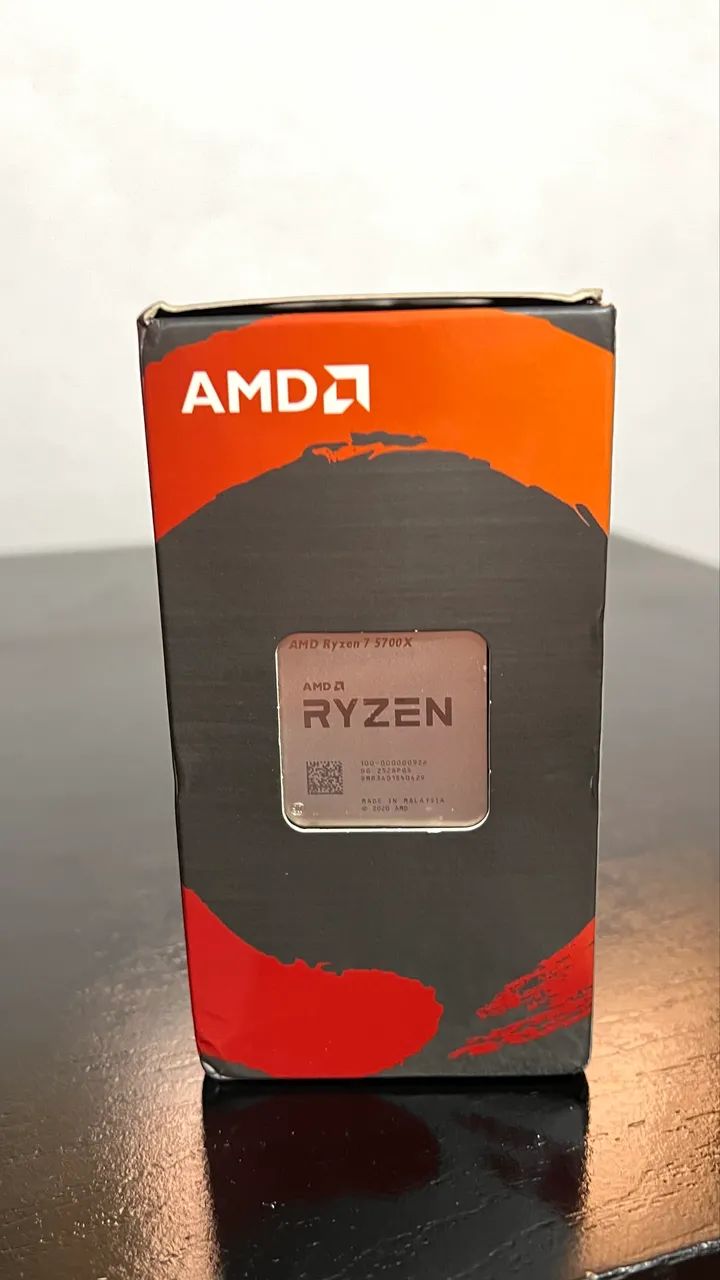 Processador AMD Ryzen 7 5700x novo  - Foto 2