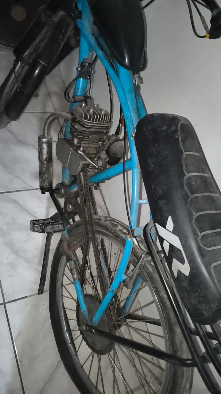Bicicleta motorizada usada - Foto 2