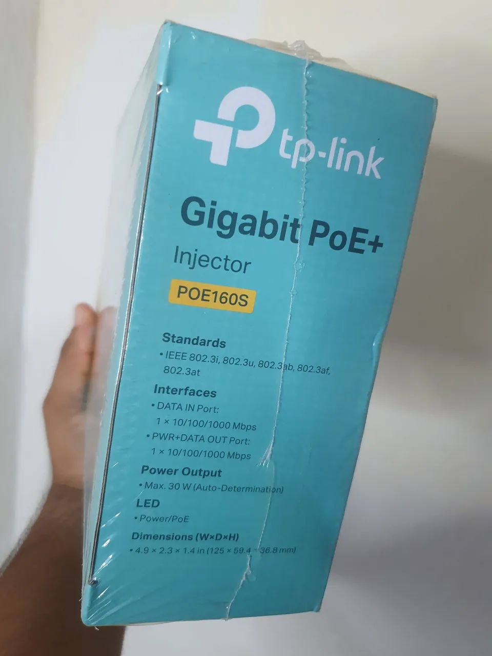 Fonte Injetor Poe TP-Link TL-POE160S - Foto 3