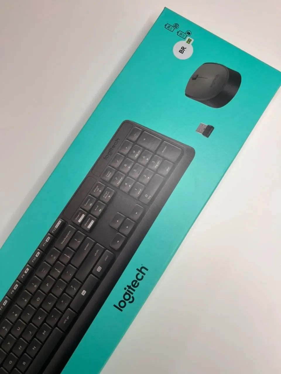 KIT MOUSE + TECLADO LONGITECH MK235  - Foto 2