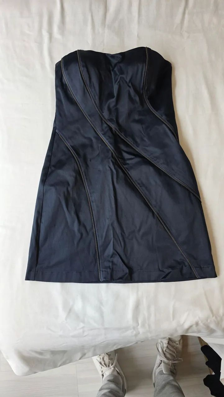 Vendo vestido preto tomara que caia.  - Foto 4