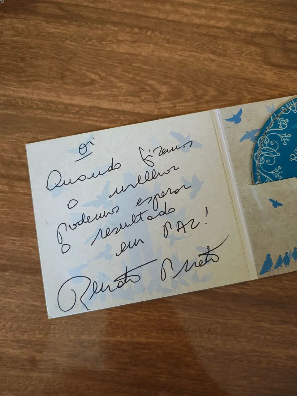 cd renato prieto duetos preces v autografado - Foto 3