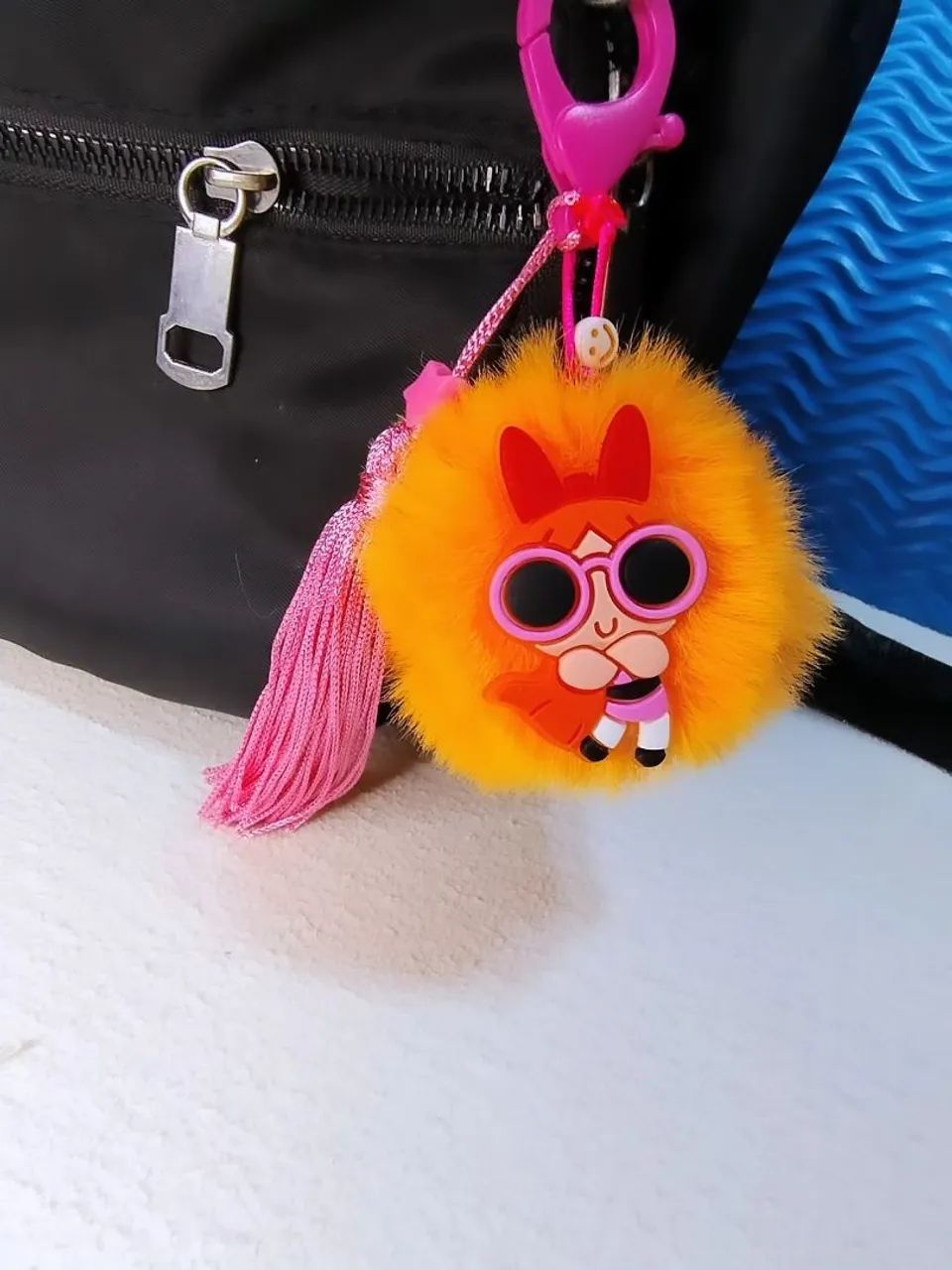 Chaveiro pompom Florzinha Meninas Super Poderosas 