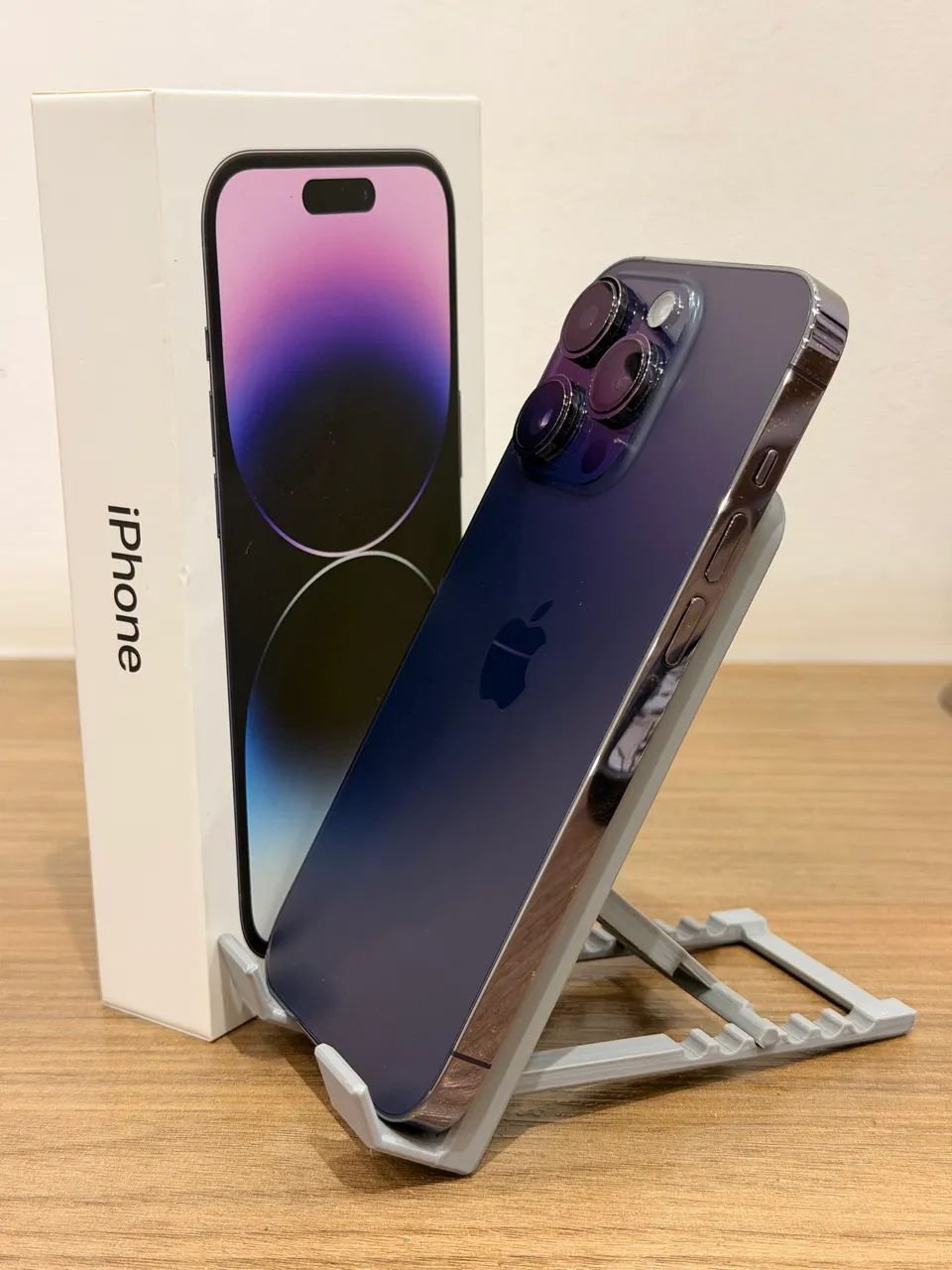 Apple iPhone 14 Pro (128 Gb) - Roxo-profundo (Usado) - Foto 5
