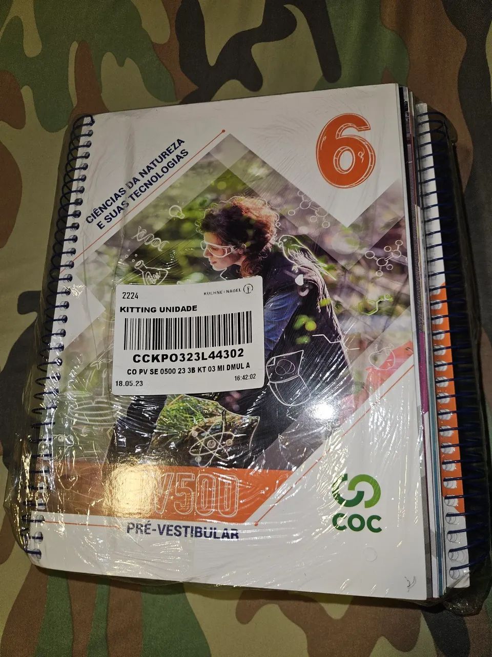 Livros pré vestibular COC