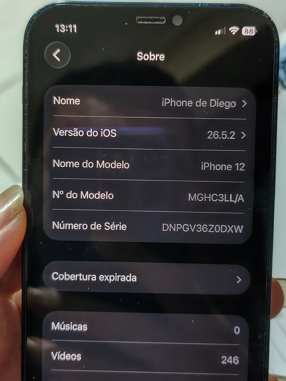 iPhone 12 128gb com avaria - Foto 4