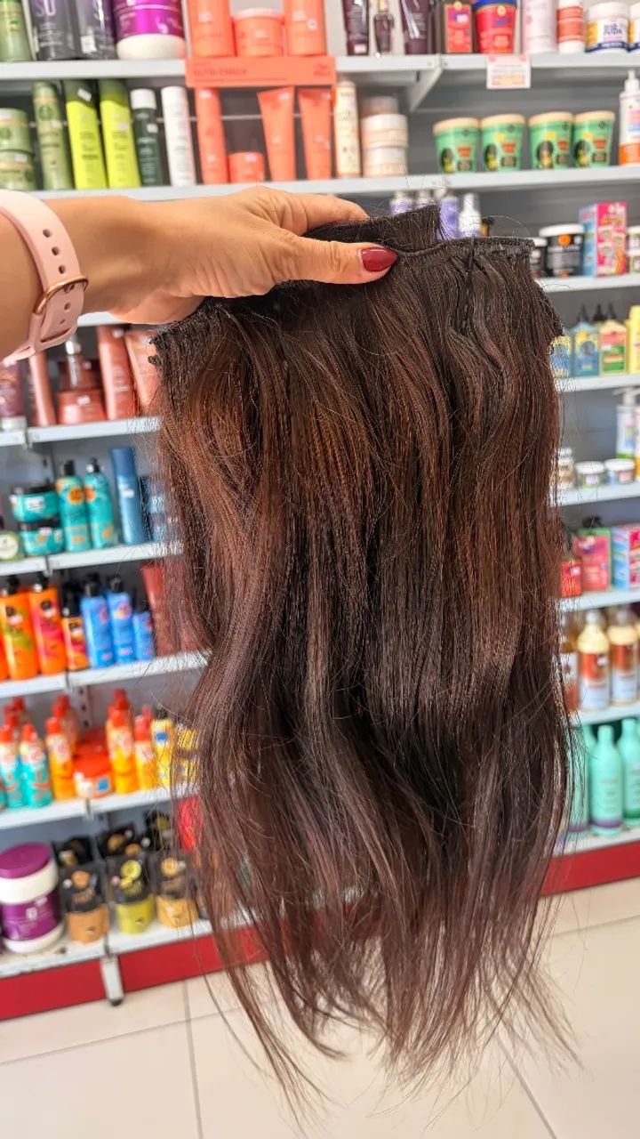 100g de cabelo em 4 telas 