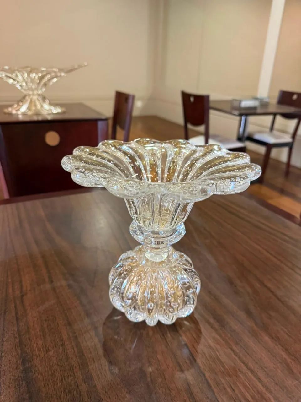 Lindo vaso de murano 