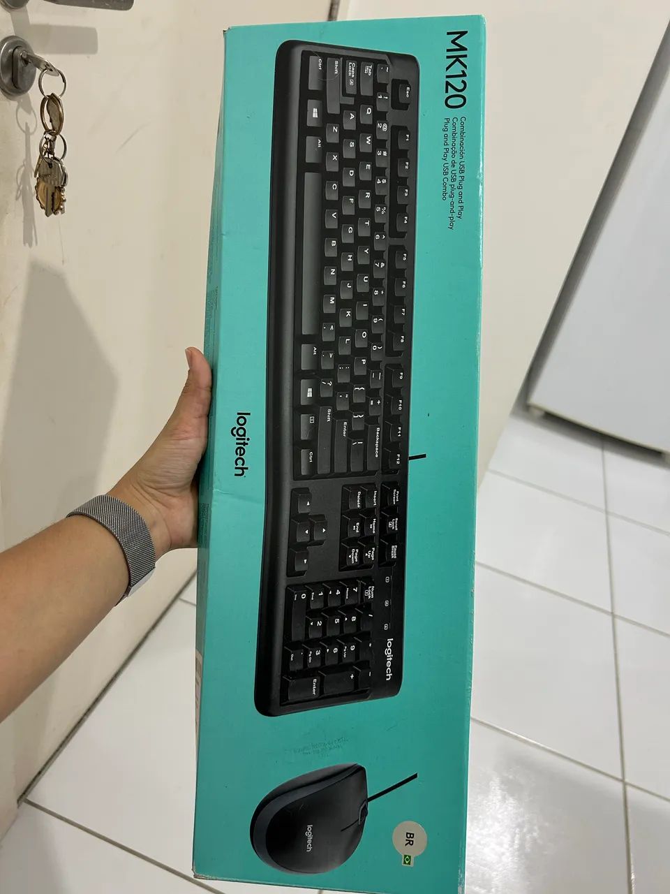 Teclado com fio (apenas teclado) - Foto 2