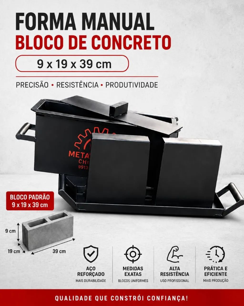 Fôrma de Blocos  - Foto 2