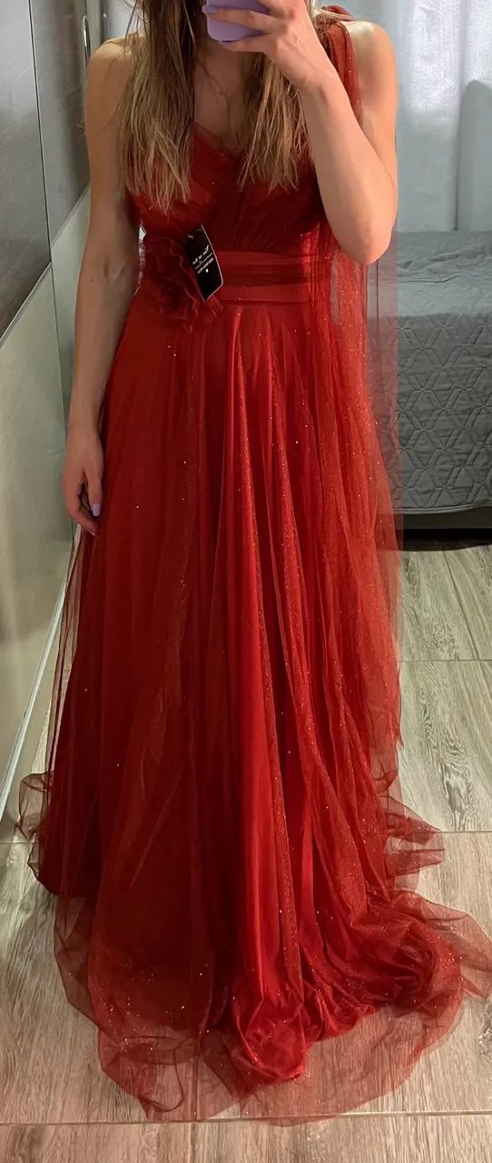 Vestido terracota P