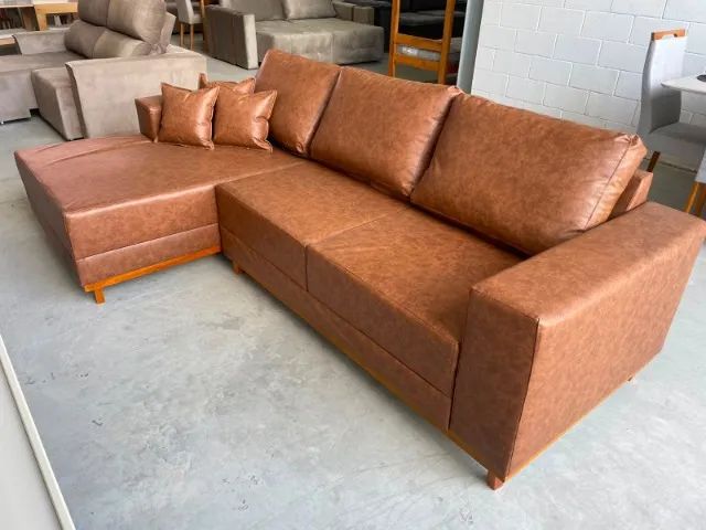 Sofá de Canto com Chaise ÚLTIMA PEÇA
