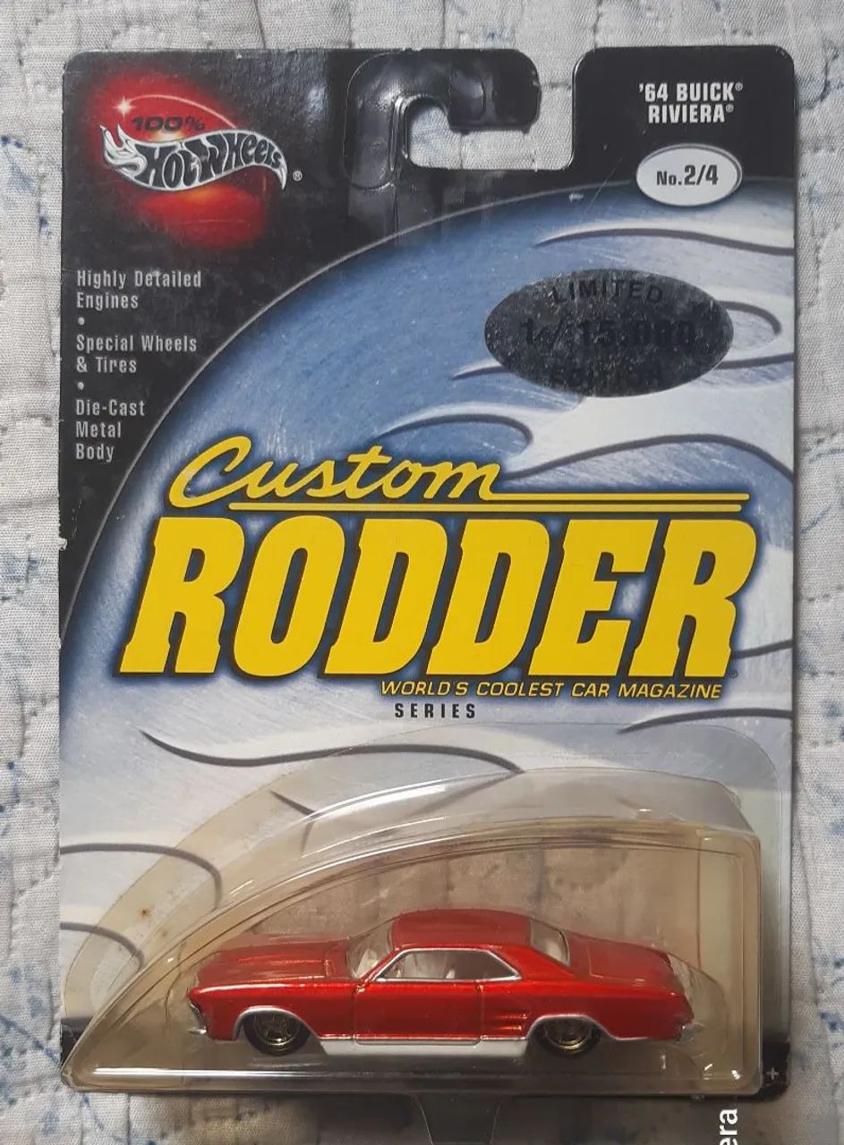 Hot wheels buick riviera custom riders