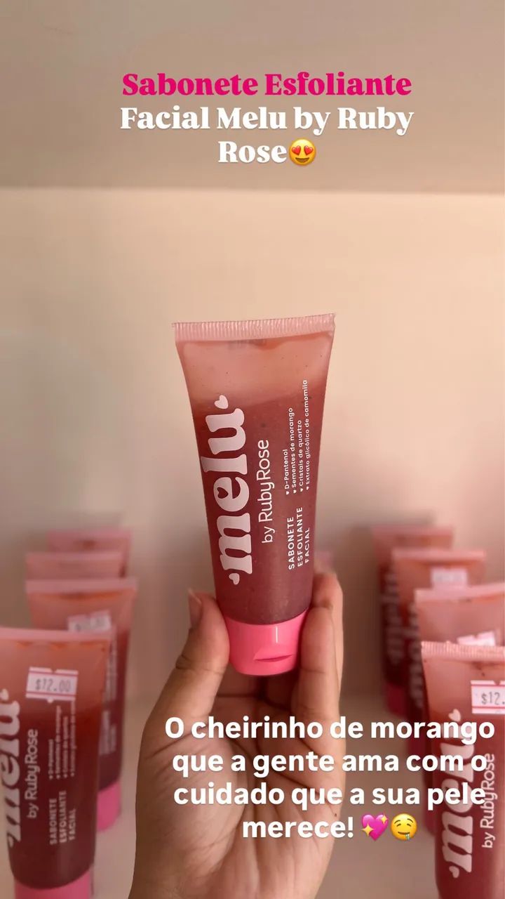 Sabonete esfoliante melou
