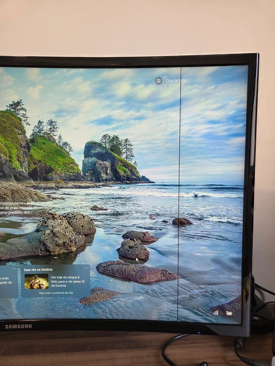 Monitor curvo Samsung 27 polegadas FULLHD - Foto 3