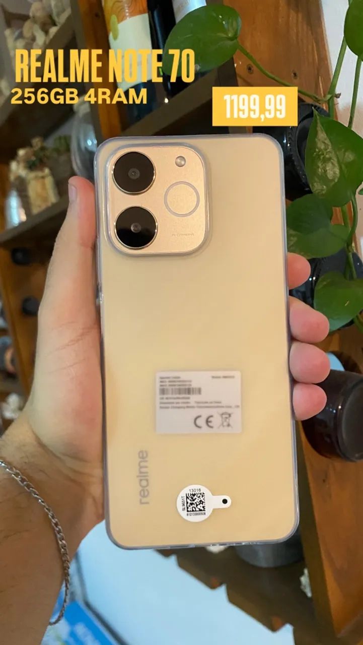 Celular Realme Note 70 256gb 8ram novo lacrado  - Foto 2