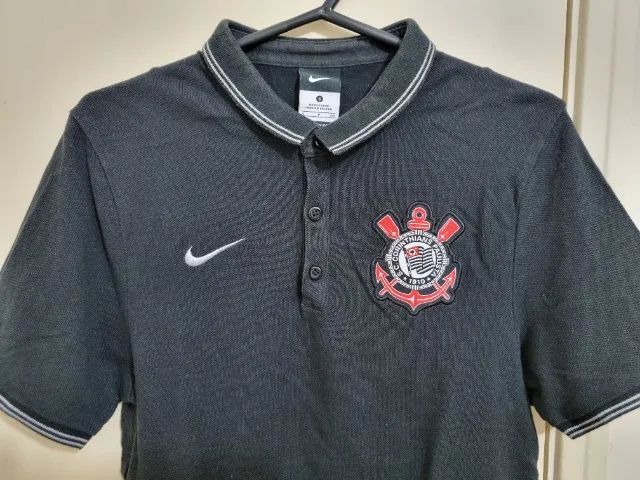 Camiseta Polo Nike Oficial Corinthians - Foto 3