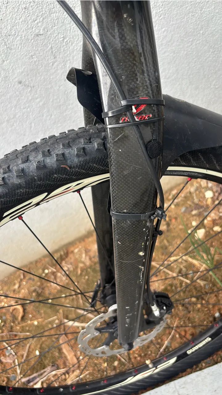 Bike de fibra de carbono  - Foto 3