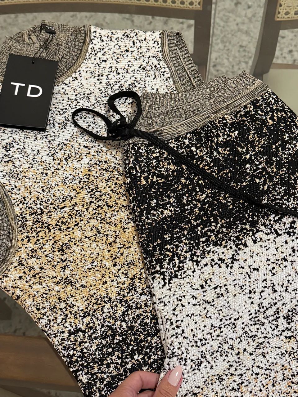 Conjunto Tricô Tufi Duek - Foto 2