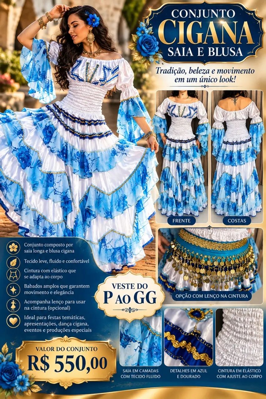 Roupa cigana 