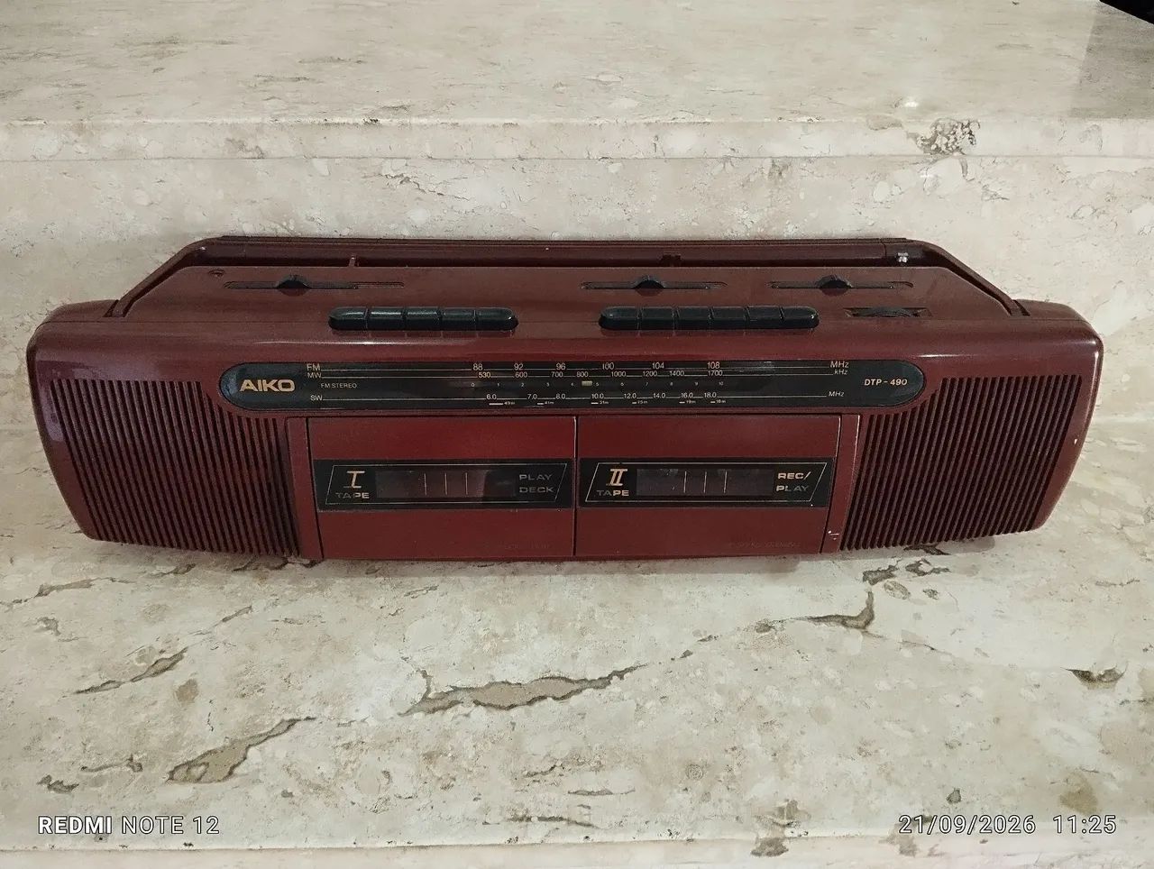 Rádio toca fitas aiko - Foto 2