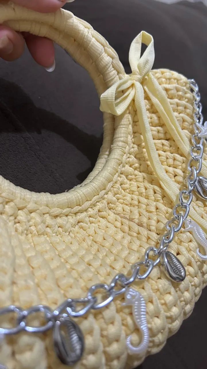 Bolsa de crochê  - Foto 3