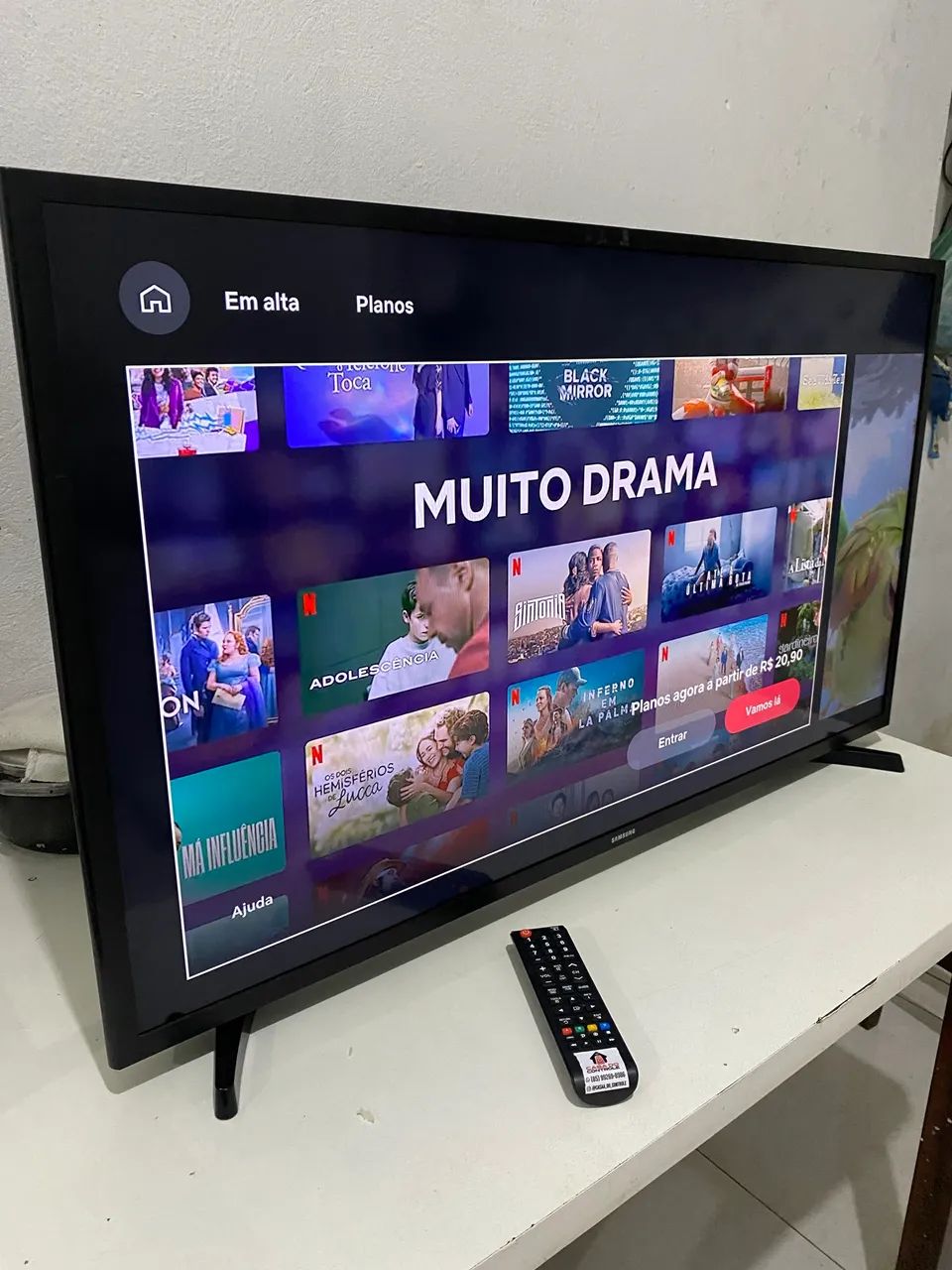 TV smart Samsung 43 polegadas tudo OK - Foto 2