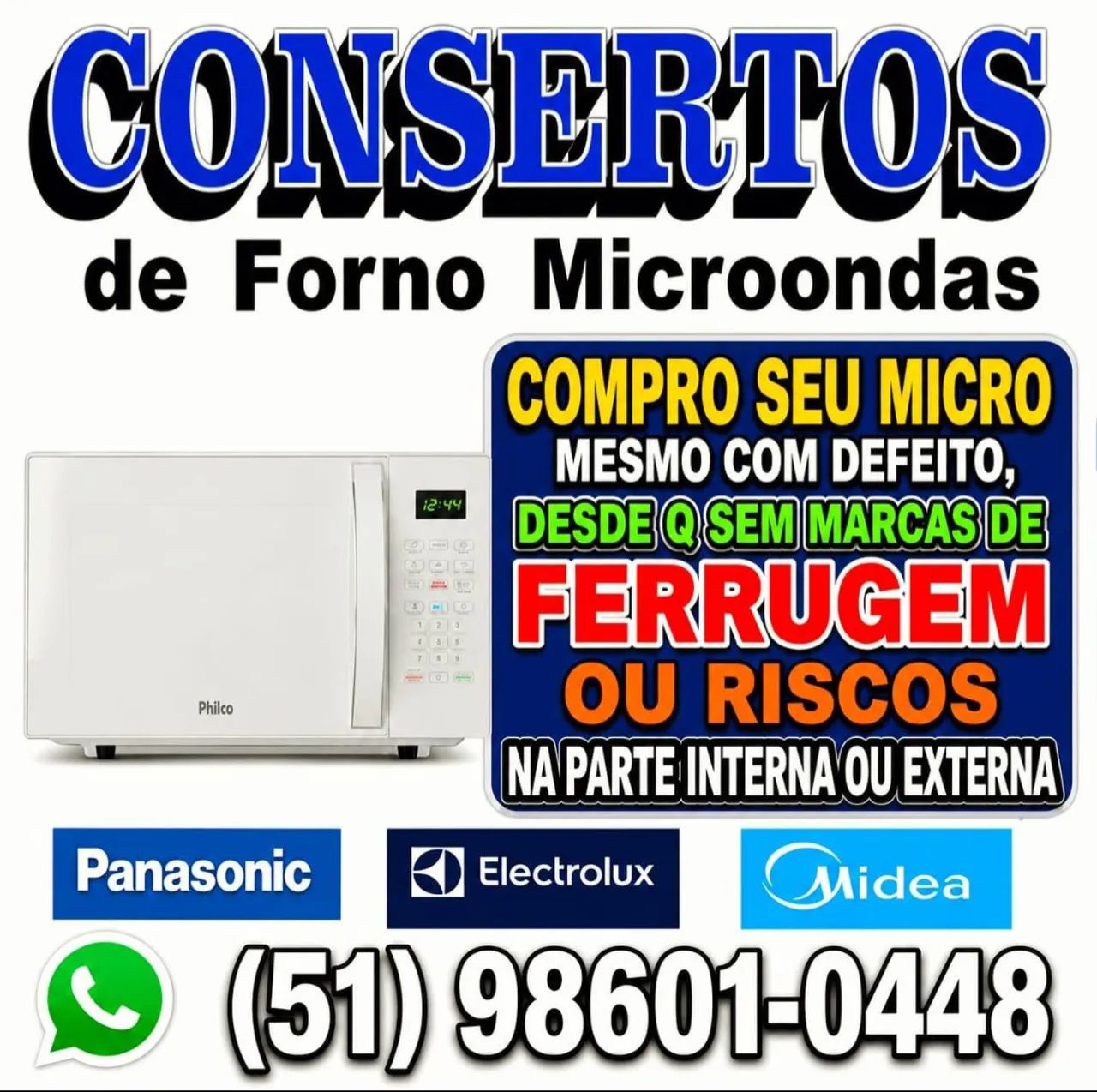 CONSERTO DE MICROONDAS 