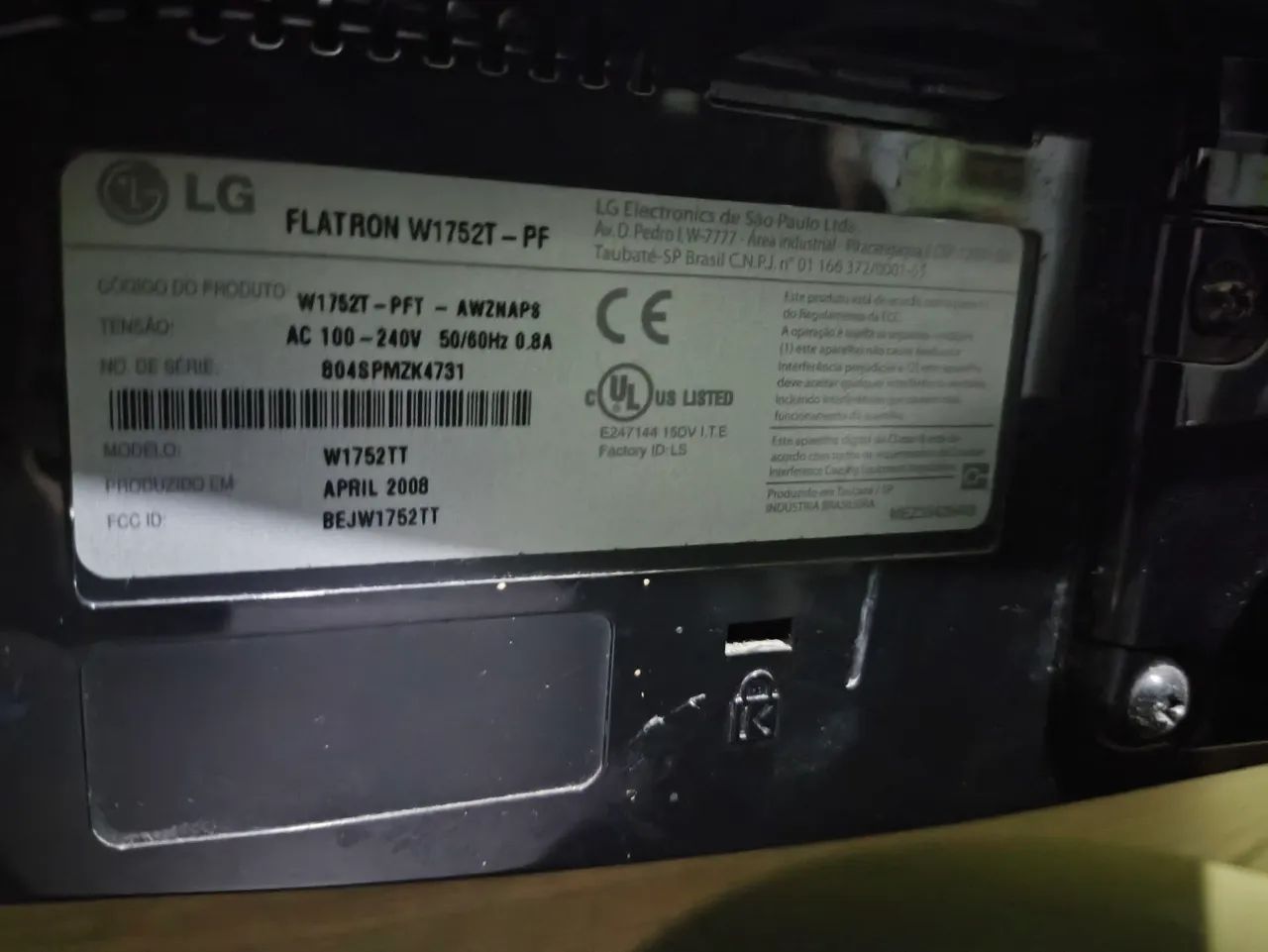 Monitor LG Flatron 20 polegadas  - Foto 3