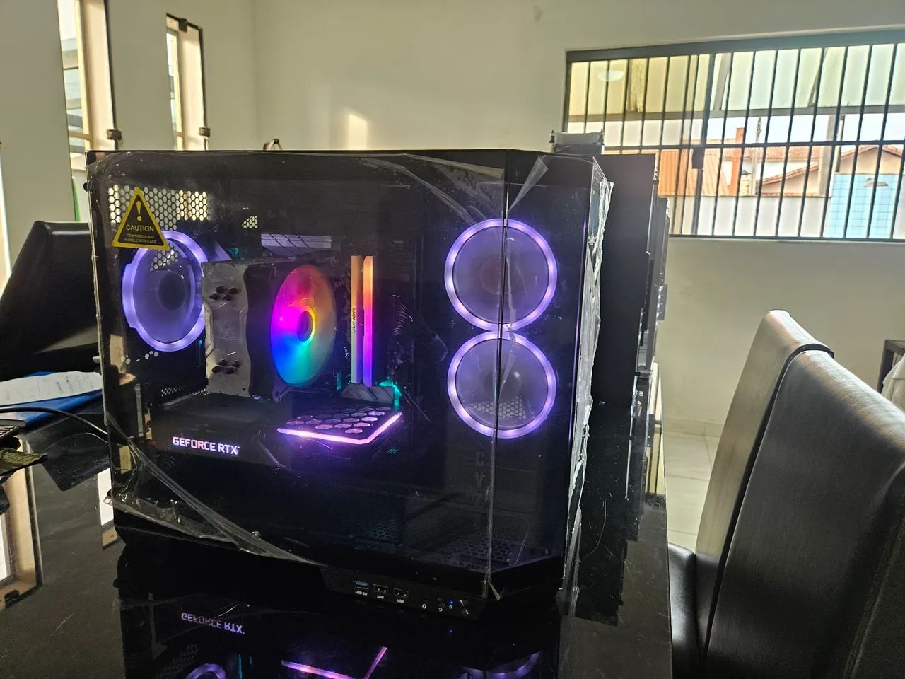 PC Gamer Top r7 5700x 3060TI - Foto 3