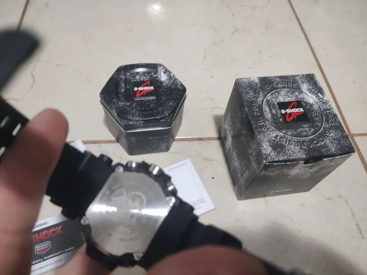Relógio Casio solar G shock mudman GW 9500 - Foto 4