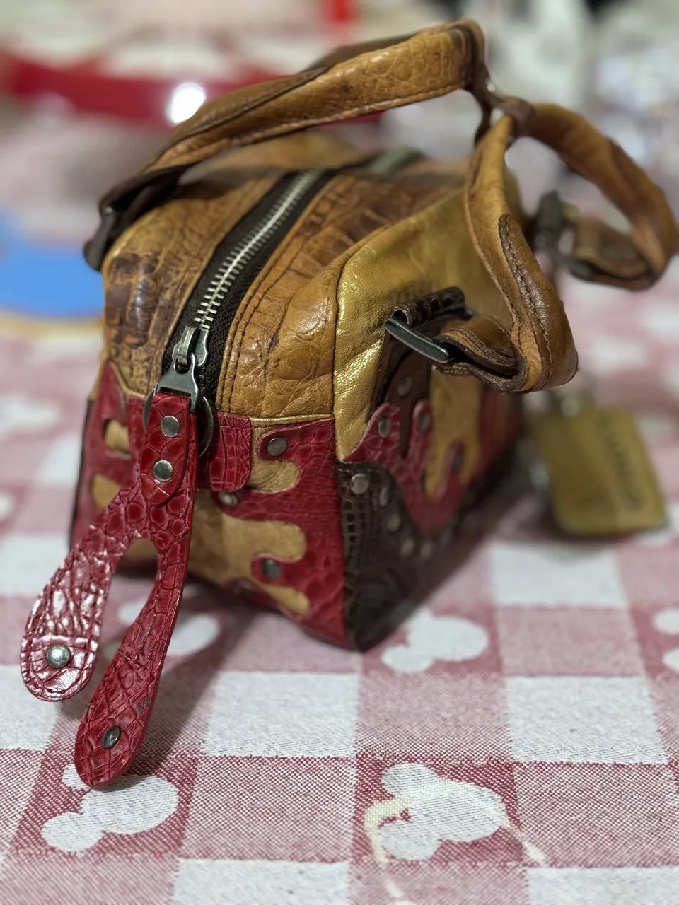 Bolsa de couro vintage Kadilo  - Foto 4