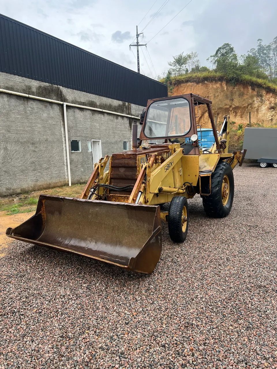 Retroescavadeira Case 580 H 1994 - Foto 4